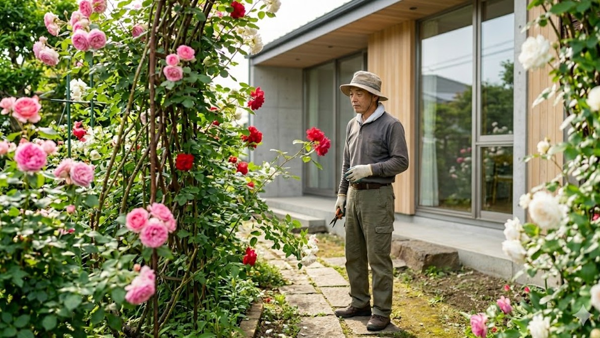 バラを庭に植えてはいけない理由と対策！プロが教える後悔しないコツ