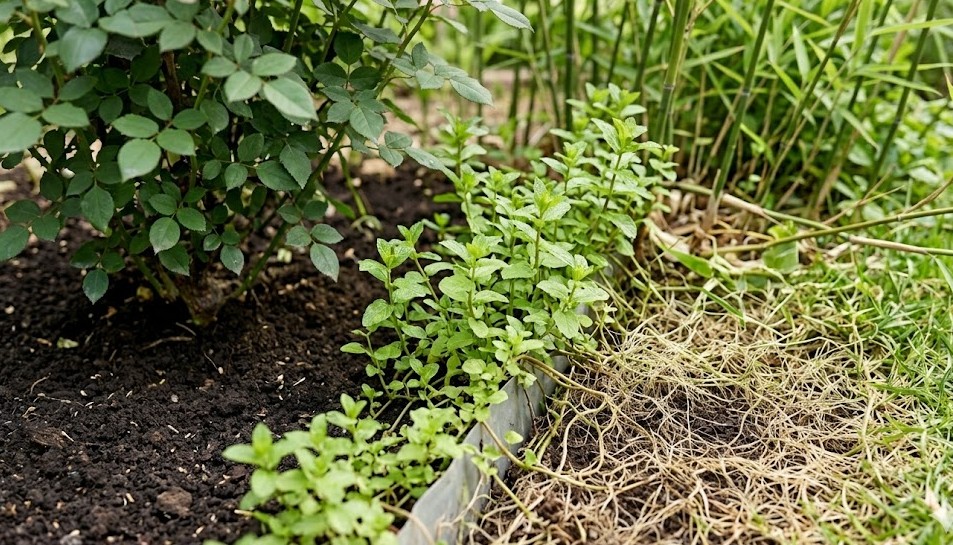 バラの近くに植えてはいけない植物