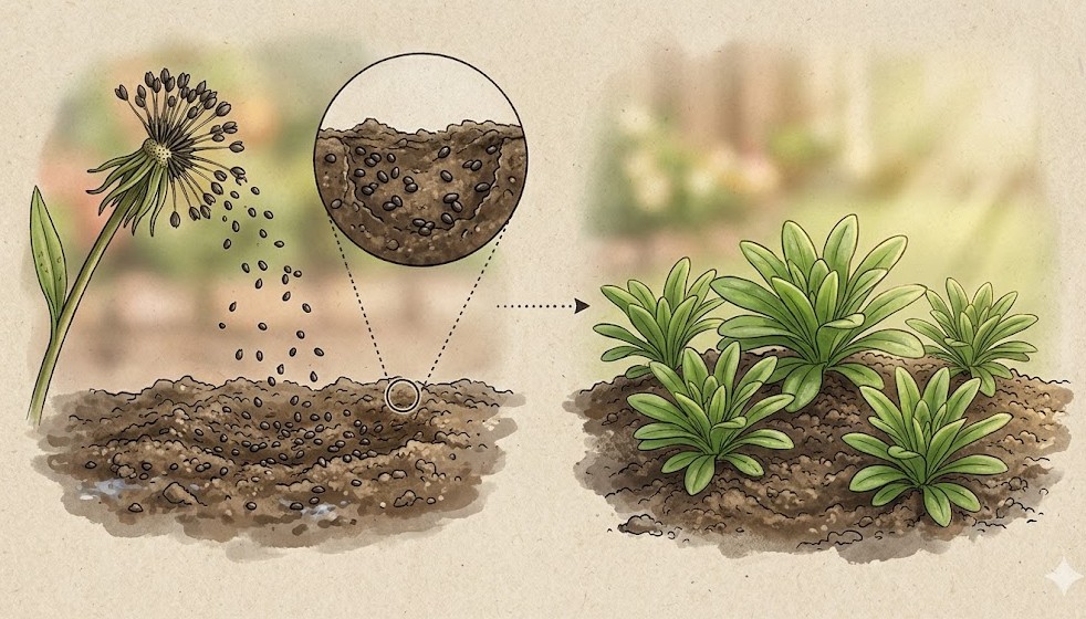 勿忘草を庭に植えてはいけないとされる繁殖力と雑草化