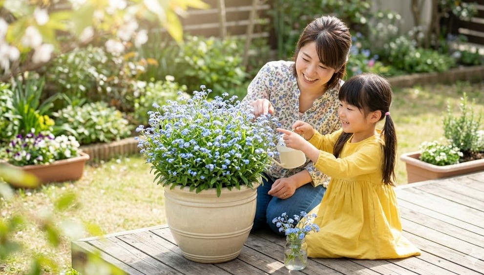 勿忘草を庭に植えてはいけない不安を解消する:まとめ