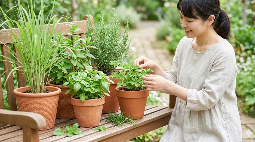 庭の蚊対策に劇的効果をもたらすハーブ一覧