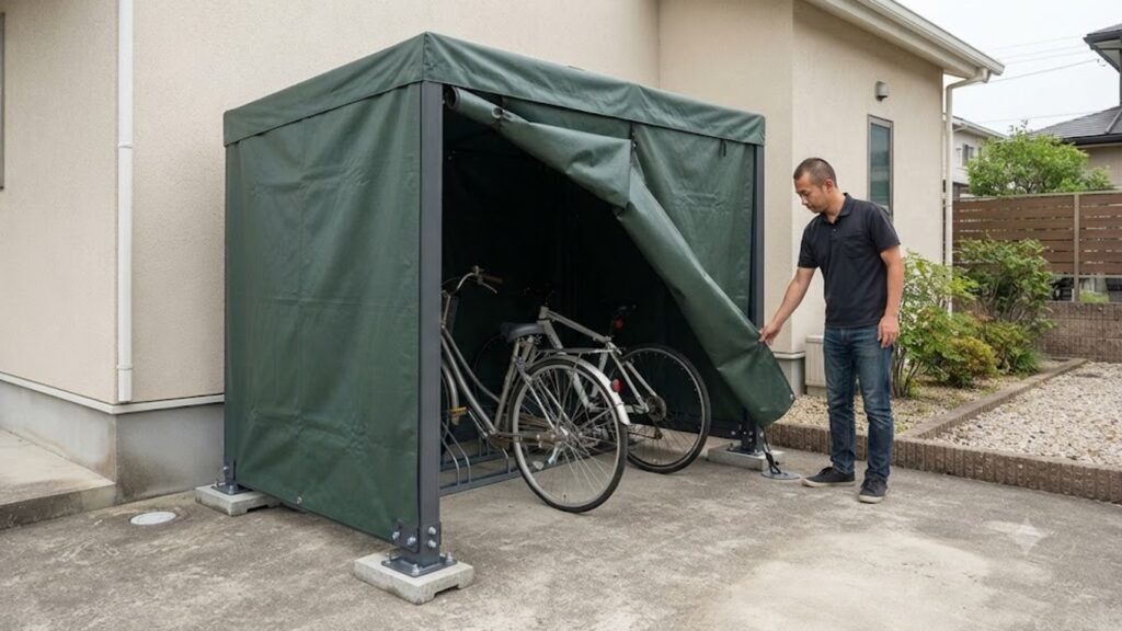自転車の防サビ対策と駐輪用シートの選び方