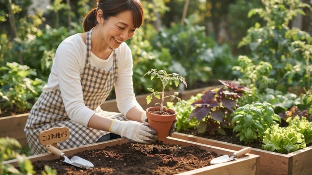 こぼれ種と雑草の見分け方をマスターしよう
