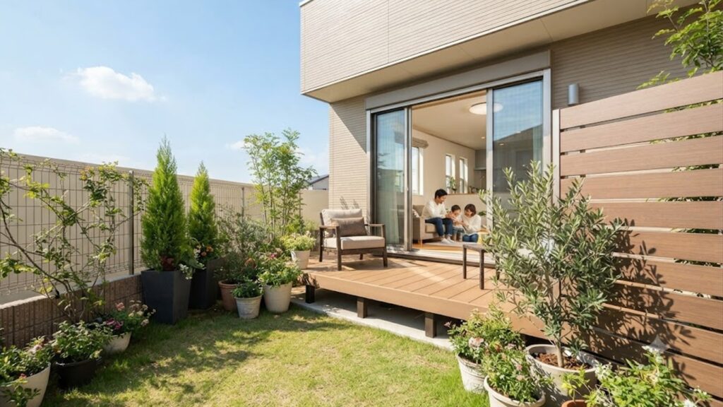 建売の狭い庭に最適な目隠し!圧迫感を抑える選び方と費用を徹底解説