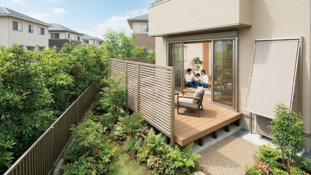 建売の狭い庭で理想の目隠しを実現するまとめ